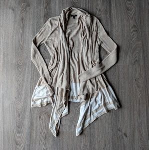Apt 9 Color Block Waterfall Cardigan